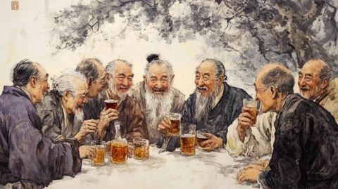 相聚右桐梓，人親水也甜