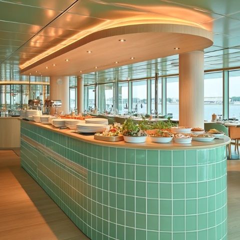 郵輪上的美食之旅：每日餐廳新體驗，讓味蕾享受不停歇