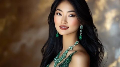 不起眼的她逛飾品店后突然光彩奪人，原來美麗來自自信
