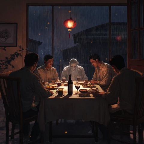 何炅妙解餐桌尷尬，展現(xiàn)高情商社交藝術(shù)