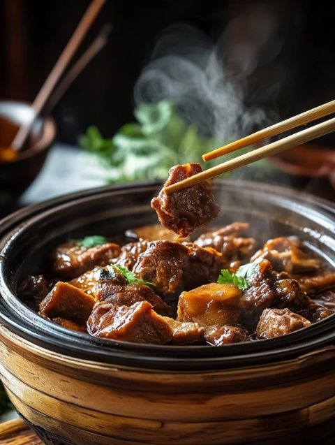 韶關(guān)樂(lè)昌香芋臘豬手煲:集美味與健康于一體的江南佳肴