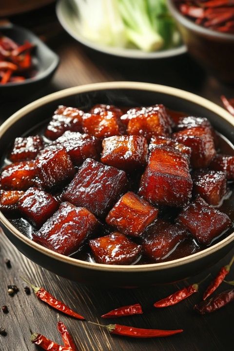 紅燒肉：年味的靈魂，團(tuán)聚的象征——一道必不可少的春節(jié)菜肴
