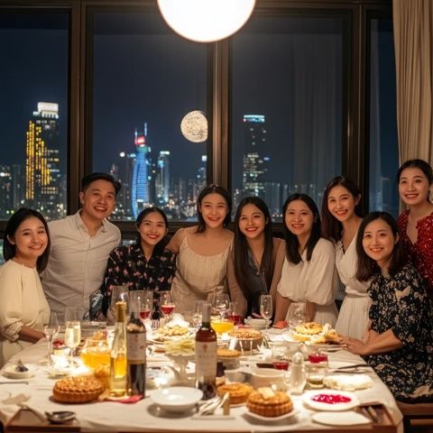 衡陽(yáng)縣員工歡聚一堂共進(jìn)晚餐