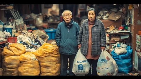 青島情侶不慎丟棄23萬現(xiàn)金，環(huán)衛(wèi)工人三度翻找助其找回全部積蓄