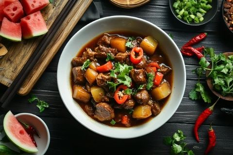 經(jīng)典福建名菜荔枝肉：十字花刀技巧讓豬肉變荔枝口感酸甜脆嫩