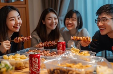 青島家庭聚餐：吳興路桔子烤肉美味體驗(yàn)