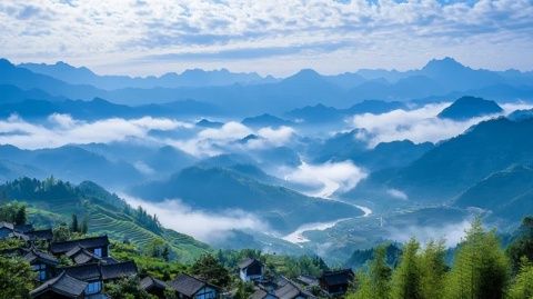 湖北羅田薄刀峰：國家4A級景區(qū)，夏日清涼徒步勝地