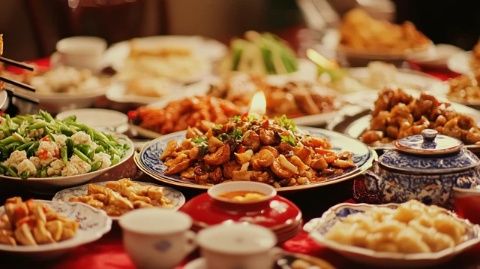 新年盛宴盛啟，美味佳肴共迎吉祥歲