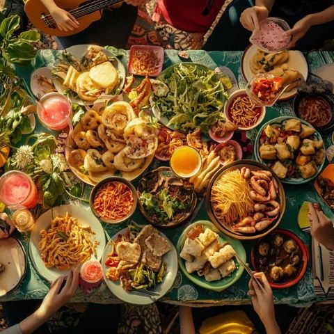 南方地域廣闊，飲食文化豐富多樣，以下是一些常見的南方美食