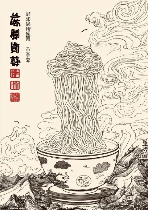 山西面食的百科全書：刀削面、壓豆面、剔尖、抿蝌蚪和燜面的制作方法和特點。