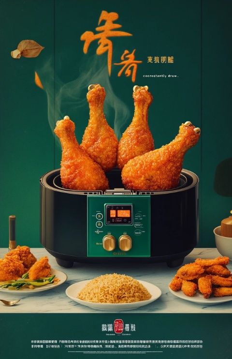 空氣炸鍋新寵：一鍋多烤，美食盡享