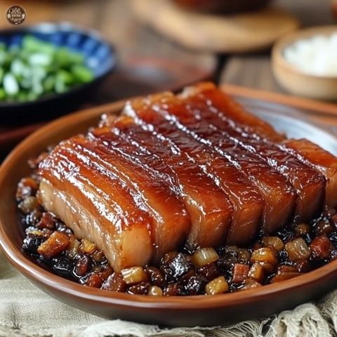東坡肉是一道經(jīng)典的中國(guó)菜，起源于宋代，因著名文學(xué)家蘇東坡而得名
