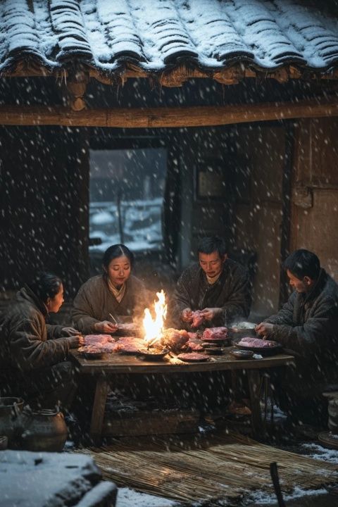 藏在它克村客桌上的煙火氣，每一口都是幸福的味道
