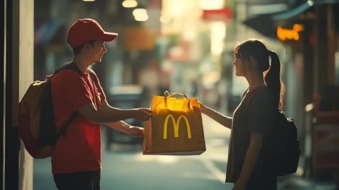 女顧客點(diǎn)外賣(mài)大膽告白：我喜歡你
