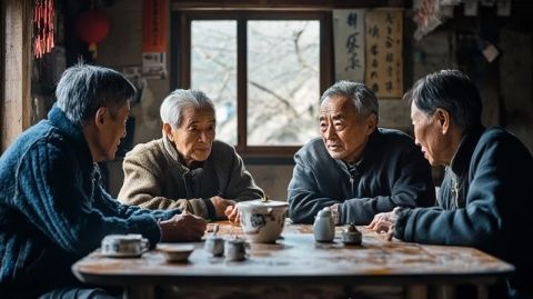今日繼續(xù)退休工人五人組相約，駕車到廣汕公路羅崗段的美麗鄉(xiāng)村尋美食