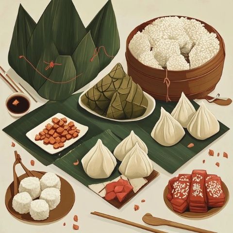 端午節(jié)不知道買什么粽子？這家排隊都得買的粽子必須試試
