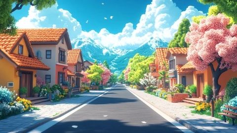 心中的故鄉(xiāng)美景