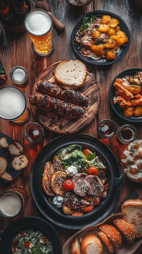 美國飲食文化多元，以下是一些常見的美國食物