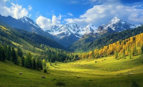 奧依塔克旅游區(qū)：新疆的隱藏瑰寶，自然風(fēng)光絕美之地