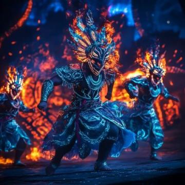 
近20萬民眾共赴西昌火把節(jié)狂歡夜：激情點燃，民族風情盛況空前