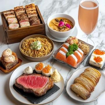 這是什么神仙餐廳，牛排很經(jīng)典，港式茶點也超贊！