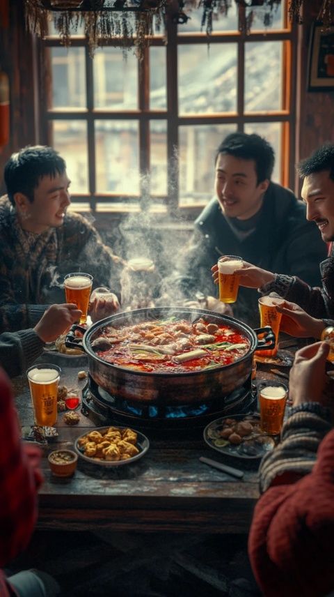 清水灣嘗鮮：與明星共品海南特色的鴛鴦糟粕醋火鍋