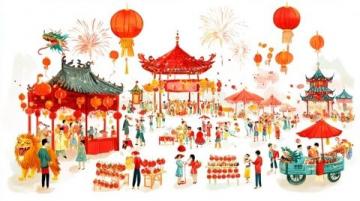 推薦理由春節(jié)廟會(huì)是中國人一項(xiàng)古老的傳統(tǒng)民俗文化活動(dòng)，發(fā)展至今已有上千年的歷史