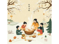 臘八節(jié)喝粥迎新歲，臘梅香里話團(tuán)圓