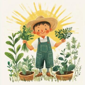 親子共讀繪本推薦：培養(yǎng)孩子興趣的菜園里面有什么好吃的