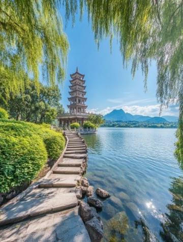萬州濱江美景:自然與人文交融的完美畫卷
