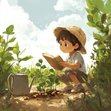 親子共讀繪本推薦：培養(yǎng)孩子興趣的菜園里面有什么好吃的