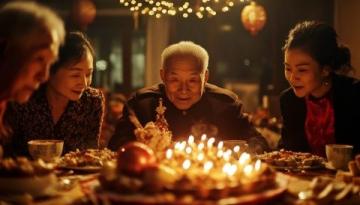 夜宴五里河，三人一張桌！