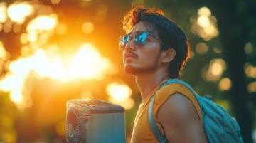 夏天的感覺來得太快就像龍卷風!今天最高氣溫29℃明天更高