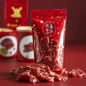 荊門風(fēng)干雞舌尖酥脆柔韌的荊楚風(fēng)味