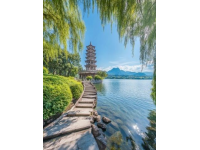 萬(wàn)州濱江美景：自然與人文交融的完美畫卷
