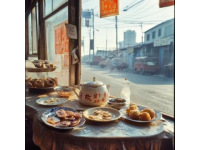 桂林火車(chē)北站里的美食與快餐