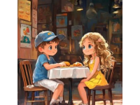 吐彩虹在一間普通的餐廳里，兄妹倆的故事引發(fā)了不少人的關(guān)注,那天