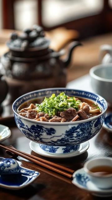古城味覺(jué)傳奇：神木羊雜碎與鹵肉夾干酪的美食故事