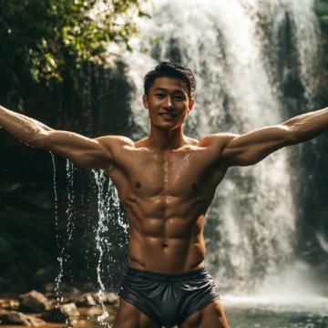 重慶天氣熱得不行，不如游水消暑