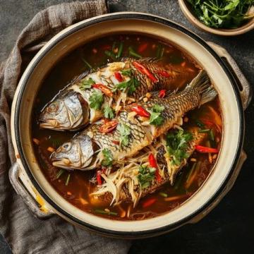 麻辣剁椒魚頭，一口上癮，美味不停止！