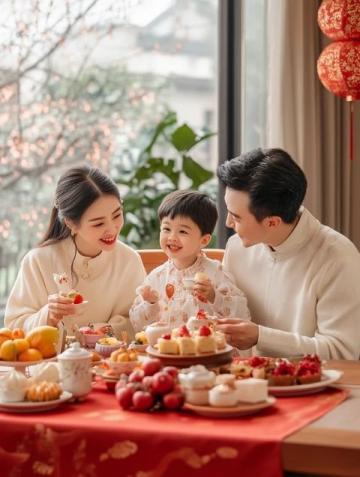 新春佳節(jié)，日日品味美食盛筵，享受幸福時(shí)光。