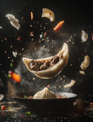 剛出爐的六角形浮粿：海蠣與瘦肉的完美結(jié)合