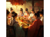 女富商宴請老同學(xué)豪擲千金擺酒席