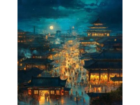 位置與環(huán)境夜晚的漕河涇，燈火闌珊，而在這片繁華之中