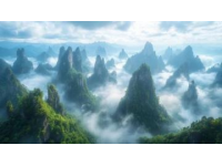 張家界，位于中國(guó)湖南省西北部，以其獨(dú)特的喀斯特地貌和壯麗的自然風(fēng)光聞名于世
