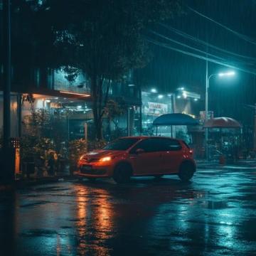 梅雨時節(jié)，雨水稀里嘩啦下個不停，車行雨中，又是另外一番風(fēng)景……