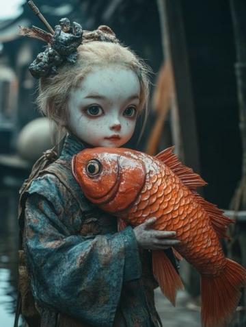 宜賓黃昏奇觀：長江魚變身觀賞寵物，人與自然和諧共生
