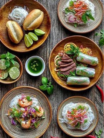 越南美食獨(dú)特風(fēng)味多樣，常見菜肴一覽