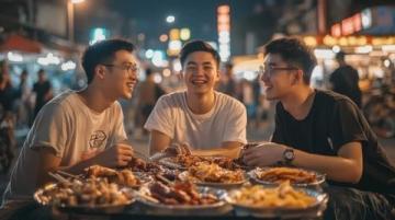 佛山暴龍美食大排檔(佛山宵夜/看球性價(jià)比超高海鮮燒烤大排檔暴龍美食)