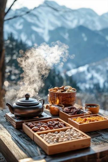 陜西特產(chǎn)：板栗紅薯